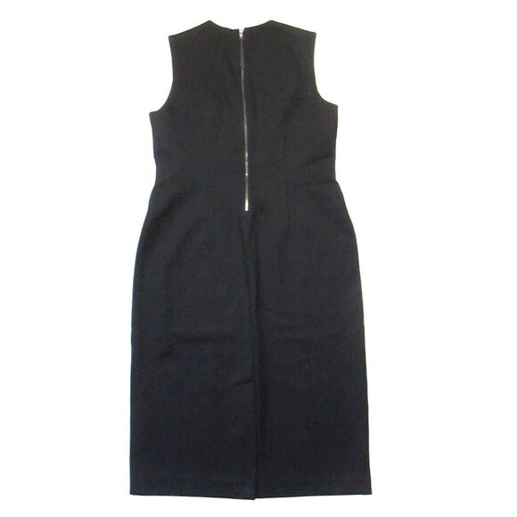 NWoT Spanx 20380R The Perfect Sheath in Classic Black Ponte Sleeveless Dress M - Picture 7 of 8
